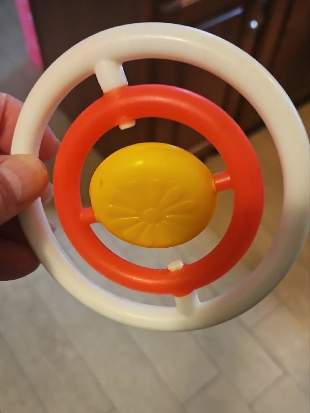 Vintage Multi-Color Baby Rattle Set 1970's Assorted Teether & Shaker Toys